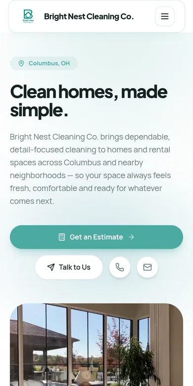 The published MOPLY website on a phone
